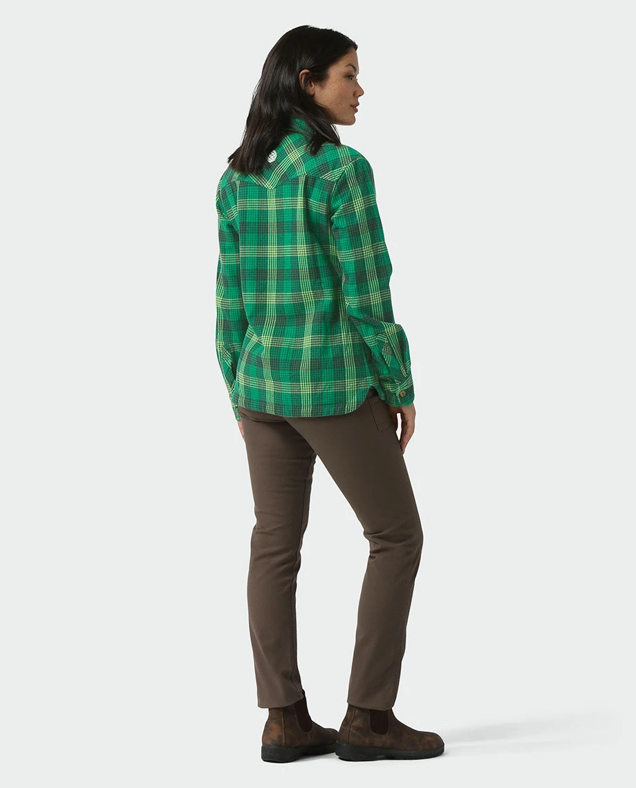 Stio Women's Hutkeeper Flannel Shirt | Premium Camp & Hike Shirt 19 Stio Women's Hutkeeper Flannel Shirt | Premium Camp & Hike Shirt - Image 19