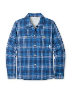 Stio Women's Hutkeeper Flannel Shirt | Premium Camp & Hike Shirt