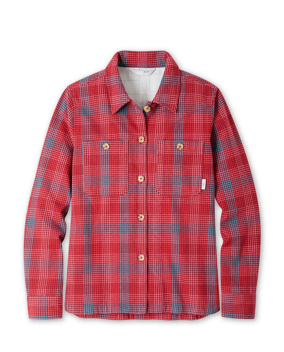 Stio Women's Hutkeeper Flannel Shirt | Premium Camp & Hike Shirt 8 Stio Women's Hutkeeper Flannel Shirt | Premium Camp & Hike Shirt - Image 8