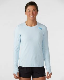 Stio Women's Hylas Crew LS - Lightweight Hiking & Camping Shirt 14 Stio Women's Hylas Crew LS - Lightweight Hiking & Camping Shirt -Stio Sales Shop W Hylas Crew LS Misty Cloud 1
