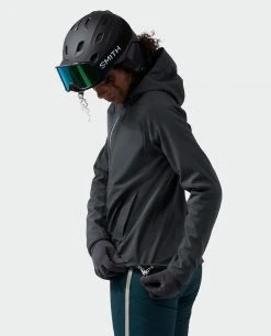 Stio Women's Millibar WINDSTOPPER® Hooded Jacket - Windproof & Water-Resistant Hiking & Ski Jacket -Stio Sales Shop W Millibar Windstopper Hooded Jacket Tap Shoe 10