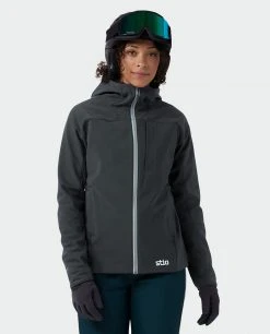 Stio Women's Millibar WINDSTOPPER® Hooded Jacket - Windproof & Water-Resistant Hiking & Ski Jacket -Stio Sales Shop W Millibar Windstopper Hooded Jacket Tap Shoe 7