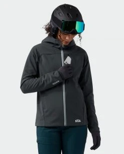Stio Women's Millibar WINDSTOPPER® Hooded Jacket - Windproof & Water-Resistant Hiking & Ski Jacket -Stio Sales Shop W Millibar Windstopper Hooded Jacket Tap Shoe 9