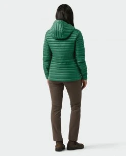 Stio Women's Pinion Down Hooded Jacket - Lightweight Insulated Jacket for Camping, Hiking & Skiing -Stio Sales Shop W Pinion Down Hooded Jacket Thicket 5