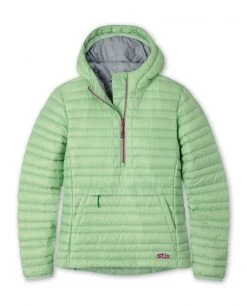 Stio Women's Pinion Down Pullover | Lightweight Insulated Jacket for Camping, Hiking & Skiing -Stio Sales Shop W Pinion Down Pullover Herbage