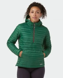 Stio Women's Pinion Down Pullover | Lightweight Insulated Jacket for Camping, Hiking & Skiing -Stio Sales Shop W Pinion Down Pullover Thicket 1