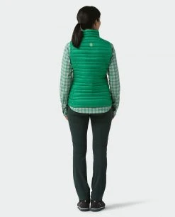Stio Women's Pinion Down Vest - Lightweight Insulated Jacket for Hiking, Camping & Outdoor Lifestyle -Stio Sales Shop W Pinion Down Vest Greenery 5