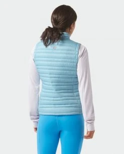Stio Women's Pinion Down Vest - Lightweight Insulated Jacket for Hiking, Camping & Outdoor Lifestyle -Stio Sales Shop W Pinion Down Vest Summer Cloud 4 Top