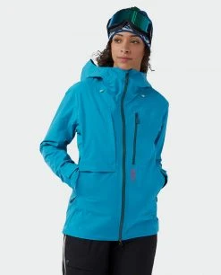 Stio Women's Raymer Jacket - Lightweight Water-Resistant Ski & Snowboard Jacket 29 Stio Women's Raymer Jacket - Lightweight Water-Resistant Ski & Snowboard Jacket -Stio Sales Shop W Raymer Jacket Deep Delta 2