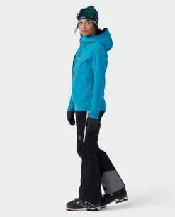 Stio Women's Raymer Jacket - Lightweight Water-Resistant Ski & Snowboard Jacket 35 Stio Women's Raymer Jacket - Lightweight Water-Resistant Ski & Snowboard Jacket -Stio Sales Shop W Raymer Jacket Deep Delta 8