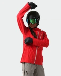 Stio Women's Raymer Jacket - Lightweight Water-Resistant Ski & Snowboard Jacket 41 Stio Women's Raymer Jacket - Lightweight Water-Resistant Ski & Snowboard Jacket -Stio Sales Shop W Raymer Jacket Risk Red 2