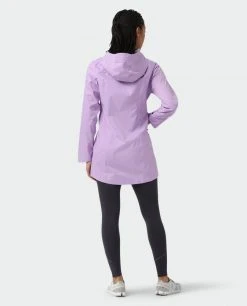 Stio Women's Rollick Trench - Waterproof Camp & Hike Jacket for Outdoor Lifestyle 52 Stio Women's Rollick Trench - Waterproof Camp & Hike Jacket for Outdoor Lifestyle -Stio Sales Shop W Rollick Trench Lavender Field 2 Full