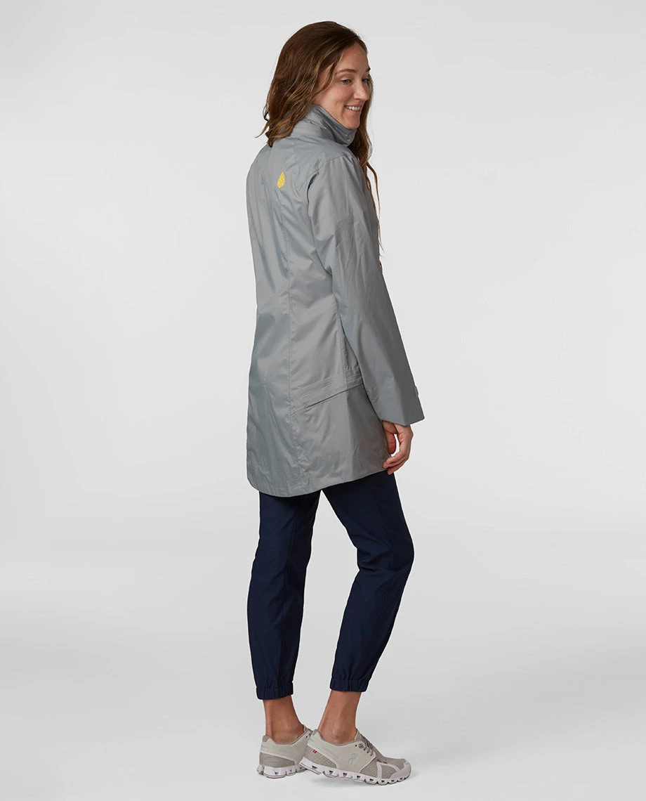 Stio Women's Rollick Trench - Waterproof Camp & Hike Jacket for Outdoor Lifestyle 30 Stio Women's Rollick Trench - Waterproof Camp & Hike Jacket for Outdoor Lifestyle - Image 30