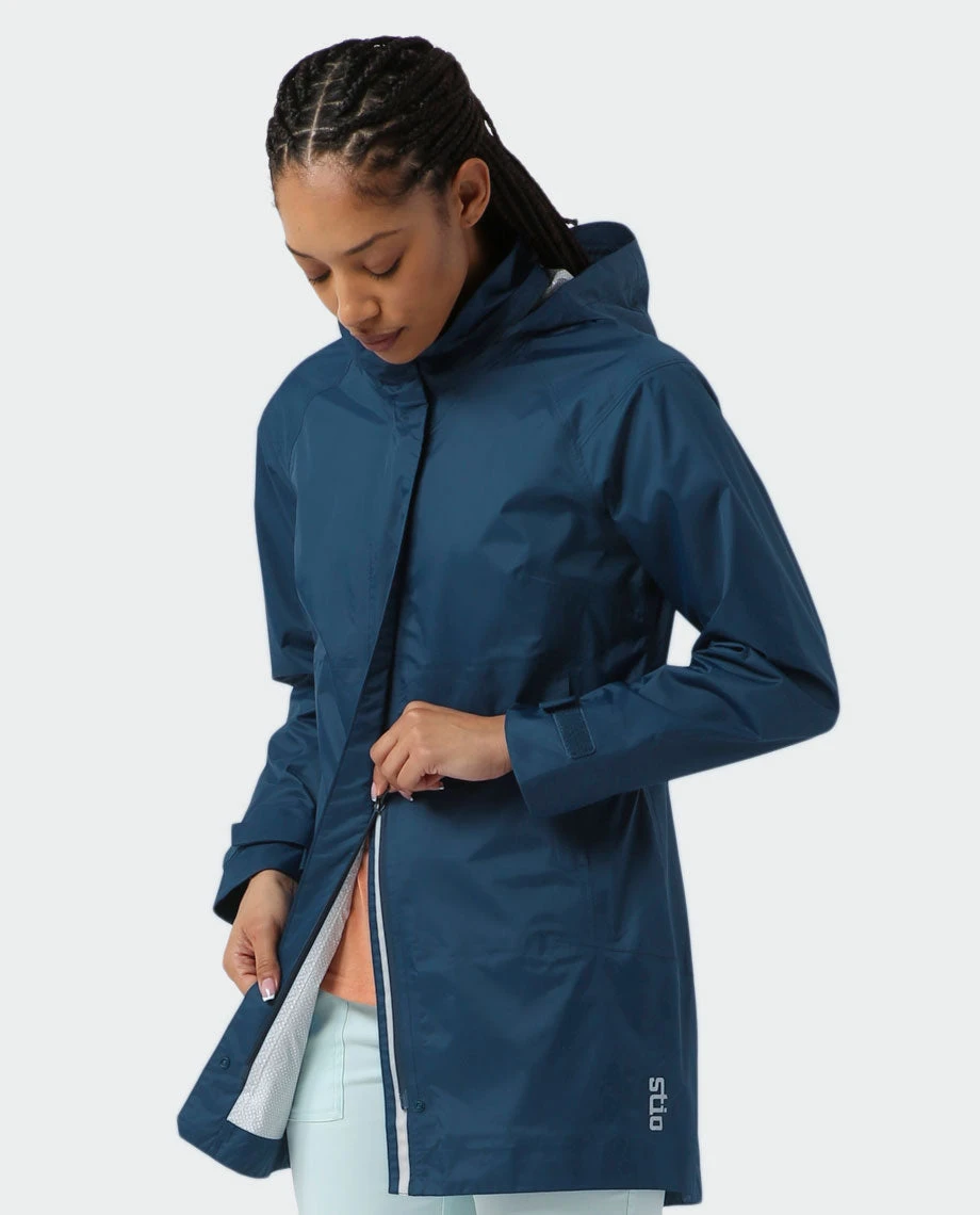 Stio Women's Rollick Trench - Waterproof Camp & Hike Jacket for Outdoor Lifestyle 11 Stio Women's Rollick Trench - Waterproof Camp & Hike Jacket for Outdoor Lifestyle - Image 11