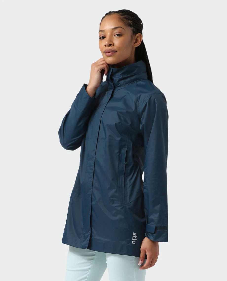 Stio Women's Rollick Trench - Waterproof Camp & Hike Jacket for Outdoor Lifestyle 10 Stio Women's Rollick Trench - Waterproof Camp & Hike Jacket for Outdoor Lifestyle - Image 10