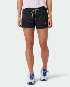 Stio Women's Second Light Short - Lightweight Hiking & Running Shorts 49 Stio Women's Second Light Short - Lightweight Hiking & Running Shorts -Stio Sales Shop W Second Light Short Boundary Black Topo 3 Bottom