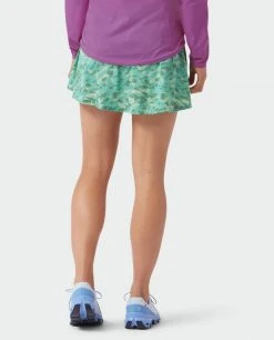 Stio Women's Second Light Skirt - Lightweight Hiking & Running Skirt for Outdoor Adventures -Stio Sales Shop W Second Light Skirt Forest Canopy Camo 4 Bottom