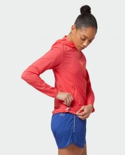 Stio Women's Second Light Windshell - Lightweight Hiking & Running Jacket -Stio Sales Shop W Second Light Windshell Azalea Bloom 6 Top