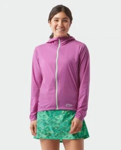 Stio Women's Second Light Windshell - Lightweight Hiking & Running Jacket -Stio Sales Shop W Second Light Windshell Ripe Berry 3 Top