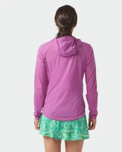 Stio Women's Second Light Windshell - Lightweight Hiking & Running Jacket -Stio Sales Shop W Second Light Windshell Ripe Berry 4 Top