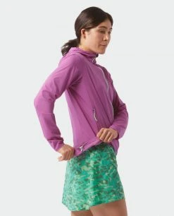 Stio Women's Second Light Windshell - Lightweight Hiking & Running Jacket -Stio Sales Shop W Second Light Windshell Ripe Berry 6 Top