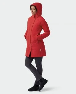 Stio Women's Shot 7 Down Parka - Lightweight Insulated Jacket for Outdoor Lifestyle -Stio Sales Shop W Shot 7 Down Parka Risk Red 7
