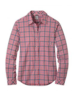 Stio Women's Sidley Shirt - Versatile Hike, Lifestyle, & Paddle Shirt -Stio Sales Shop W Sidley Shirt Meadowsweet Plaid