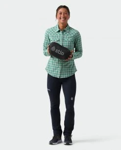 Stio Women's Skillet Stretch Down Hooded Jacket - Lightweight Insulated Jacket for Camping, Climbing, Skiing & Snowboarding -Stio Sales Shop W Skillet Stretch Down Hooded Jacket Greenery 7