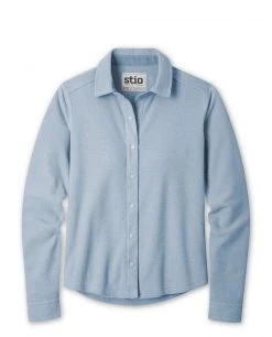 Stio Women's Thermop Fleece Snap Shirt - Warm & Comfortable Camp, Hike & Ski Fleece