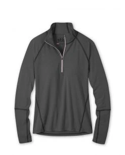 Stio Women's Tipton Tech Half Zip - Lightweight Performance Shirt for Camping, Hiking, Biking, Running & Skiing