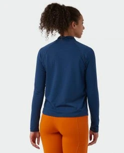 Stio Women's Tipton Tech Turtleneck - Versatile Camp & Hike Shirt for Outdoor Adventures -Stio Sales Shop W Tipton Tech Turtleneck Mulberry Heather 2