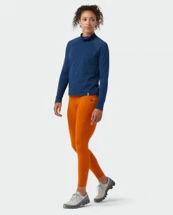 Stio Women's Tipton Tech Turtleneck - Versatile Camp & Hike Shirt for Outdoor Adventures -Stio Sales Shop W Tipton Tech Turtleneck Mulberry Heather 3