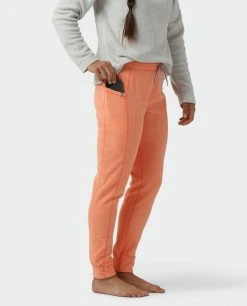 Stio Women's Turpin Fleece Pant - Comfortable Camp & Lifestyle Pants -Stio Sales Shop W Turpin Fleece Pant Sunset Heather 2 90b20671 6d27 4303 887e 8f5d21f3b3d7