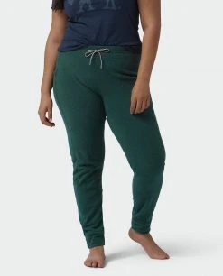Stio Women's Turpin Fleece Pant - Comfortable Camp & Lifestyle Pants -Stio Sales Shop W Turpin Fleece Pant TreelineGreen Heather Alt 1 9d514259 dfd2 407b af96 9221344de252