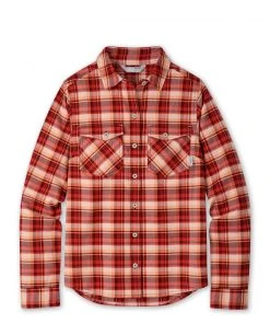 Stio Women's Willow Midweight Flannel Shirt - Comfortable Camp & Lifestyle Shirt