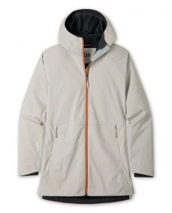 Stio Women's Windy Mile INFINIUM™ Jacket - Lightweight & Waterproof Lifestyle Jacket -Stio Sales Shop W Windy Mile INFINIUM Jacket Wild Mushroom