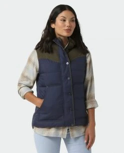 Stio Women's Woodson Down Vest - Lightweight Insulated Camp & Lifestyle Vest -Stio Sales Shop W Woodson Down Vest Mulberry 1