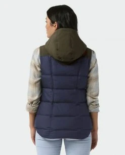 Stio Women's Woodson Down Vest - Lightweight Insulated Camp & Lifestyle Vest -Stio Sales Shop W Woodson Down Vest Mulberry 3